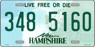 NH license plate 3485160