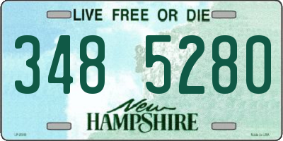 NH license plate 3485280