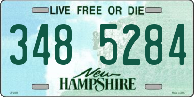 NH license plate 3485284