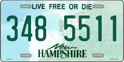 NH license plate 3485511