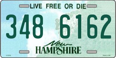 NH license plate 3486162