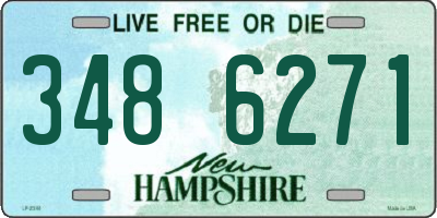 NH license plate 3486271
