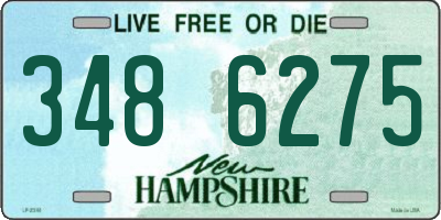 NH license plate 3486275