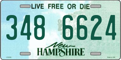NH license plate 3486624