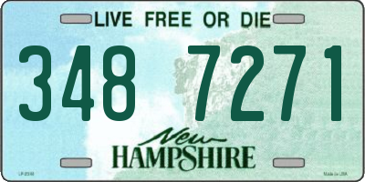 NH license plate 3487271