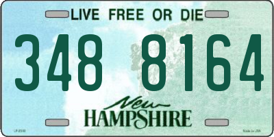NH license plate 3488164