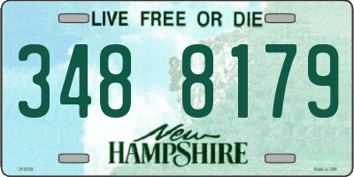 NH license plate 3488179