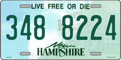 NH license plate 3488224
