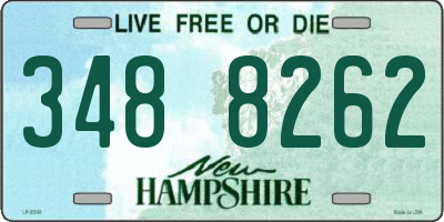 NH license plate 3488262