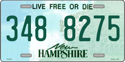 NH license plate 3488275