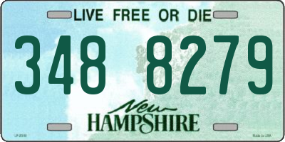 NH license plate 3488279