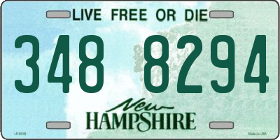 NH license plate 3488294