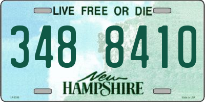 NH license plate 3488410