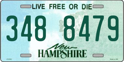 NH license plate 3488479