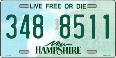 NH license plate 3488511