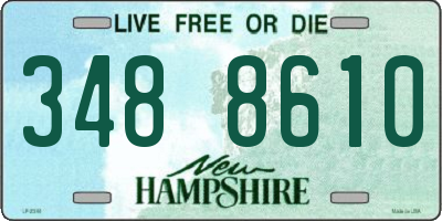 NH license plate 3488610