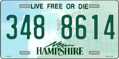 NH license plate 3488614