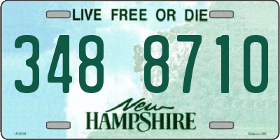 NH license plate 3488710