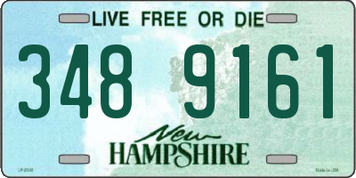 NH license plate 3489161