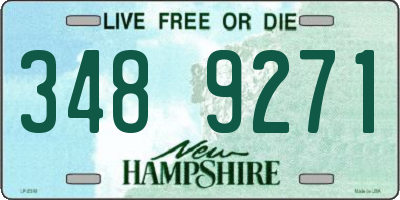 NH license plate 3489271