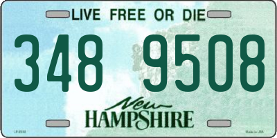 NH license plate 3489508