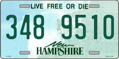 NH license plate 3489510