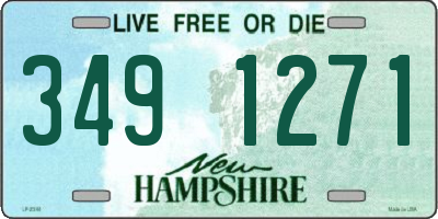 NH license plate 3491271