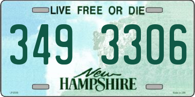 NH license plate 3493306