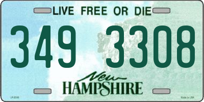 NH license plate 3493308