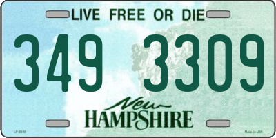 NH license plate 3493309