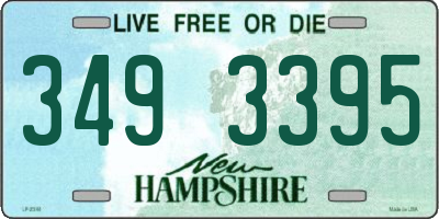NH license plate 3493395
