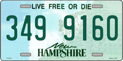 NH license plate 3499160