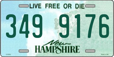 NH license plate 3499176