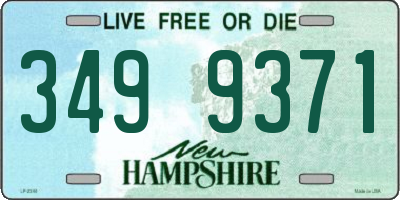 NH license plate 3499371