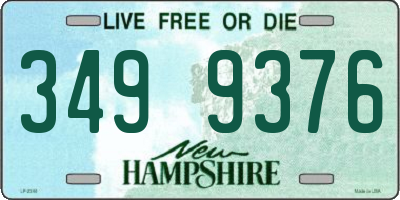 NH license plate 3499376