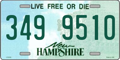 NH license plate 3499510