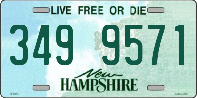 NH license plate 3499571