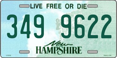 NH license plate 3499622