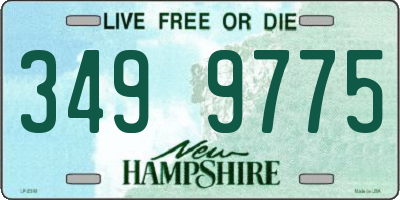 NH license plate 3499775