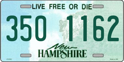 NH license plate 3501162