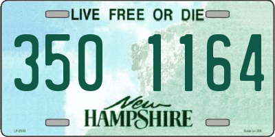 NH license plate 3501164