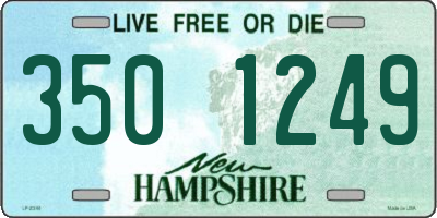 NH license plate 3501249