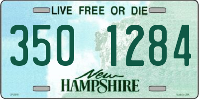 NH license plate 3501284