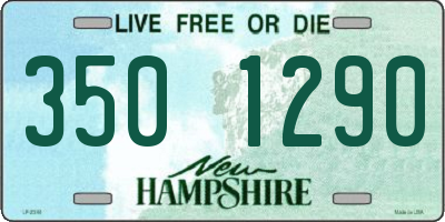 NH license plate 3501290