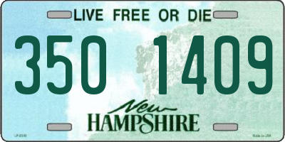 NH license plate 3501409