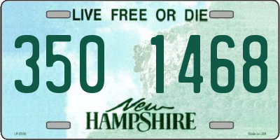 NH license plate 3501468
