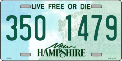 NH license plate 3501479