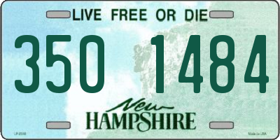 NH license plate 3501484