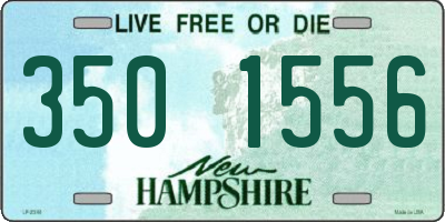 NH license plate 3501556