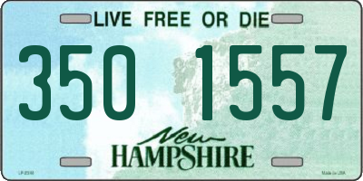 NH license plate 3501557